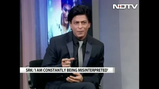 How SRK deals with the misinterpretations of what he says