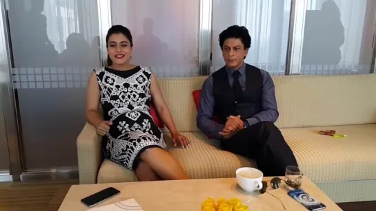 Dilwale stars Shah Rukh and Kajol talk about love, relationships