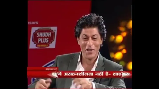 There is no intolerance in India says Shahrukh Khan