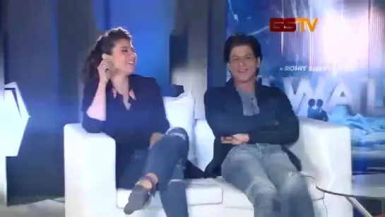 WATCH: Dilwale Shah Rukh Khan & Kajol with GSTV