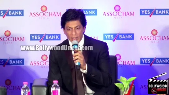 Shahrukh Khan Launches ASSOCHAM Coffee Table Book On Media  Entertainment With Yes Bank