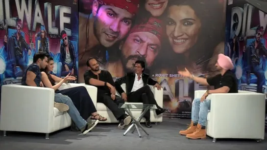 Diljit Dosanjh Interviews team Dilwale