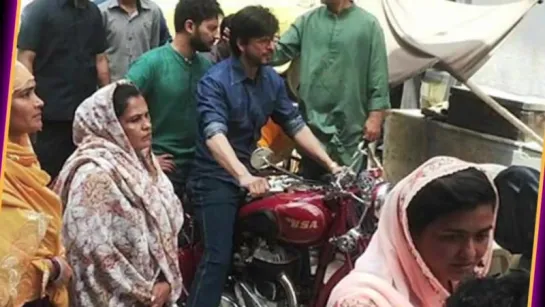 Watch: Shaharukh Khan On A Bike | Raees Shooting