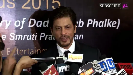 SHAH RUKH KHAN  -  DADA SAHEB FALKE AWARD PART 1