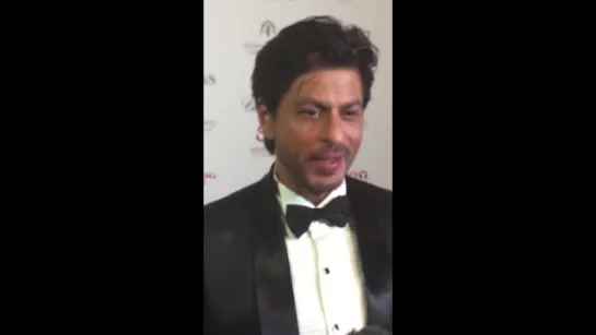 SRK [ @iamsrk ] : "My family is my important" Asian Awards 2015