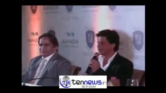 BRAND AMDESSADOR OF MAHAGUN SHAH RUKH KHAN AT THE LAUNCH OF THE LUXURIOUS  COLLECTION