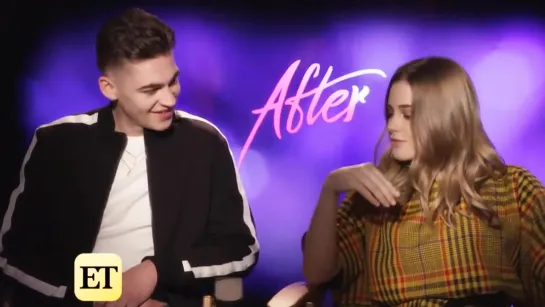 Hero Fiennes-Tiffin + Josephine Langford - Herophine Cute Moments