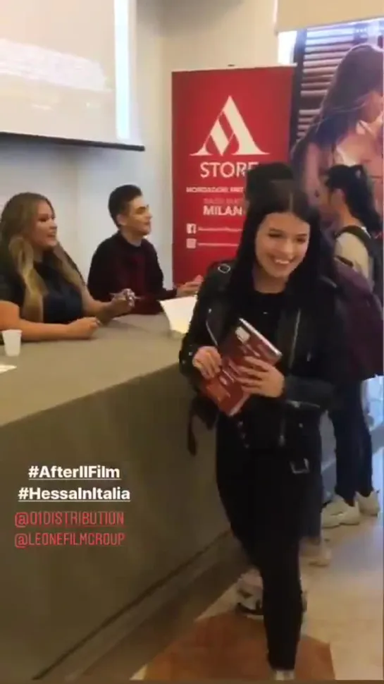 Anna and Hero in Milan