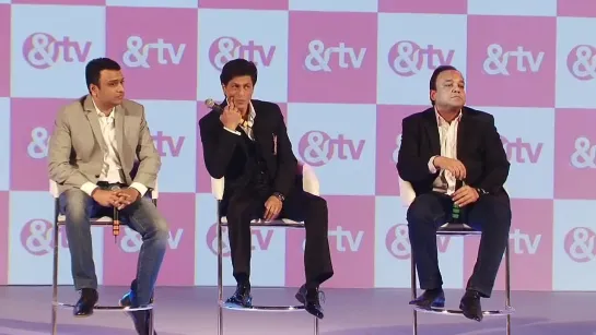 Shahrukh Khan Launches New Hindi Entertainment Channel &TV - PART 1