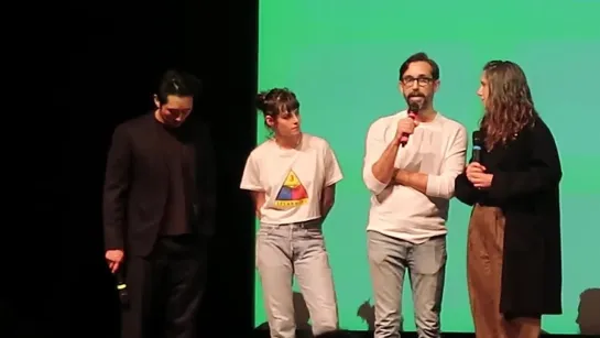 Sundance 2024 - Love Me post-screening Q  A with Kristen Stewart, Steven Yeun and directors