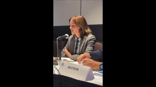 Emma Watson discusses the importance of feminism at a IBA conference in Miami [November 01, 2022]