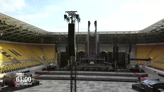 Rammstein - Europe Stadium Tour (Time Lapse)