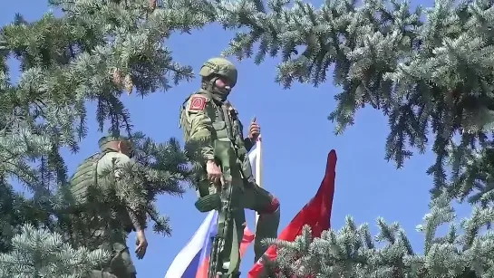 Победа за нами! Мы шли к ней годами! Свободный Донбасс, мы навеки с тобой!