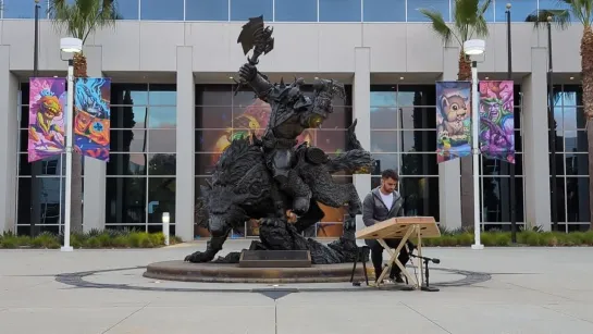 Overwatch Medley - Hammered Dulcimer @ Blizzard Campus