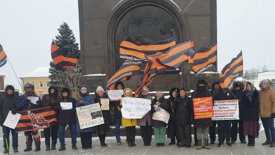 В День Героя России нижегородцы вышли За Путина и Конституционную реформу