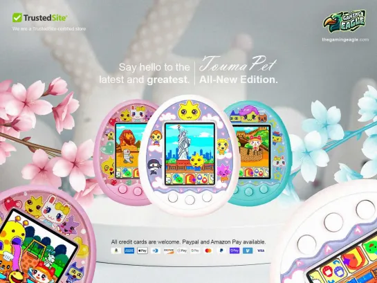 Обзор Цветной Тамагочи \ Tamagotchi Color (China "Touma Pet") 1080p