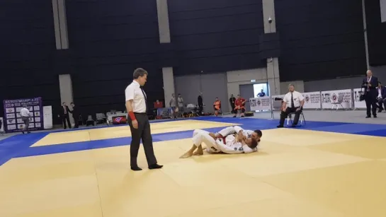 Abdulbari Guseinov (brown belt) - Pawel Banczyk (black belt), final