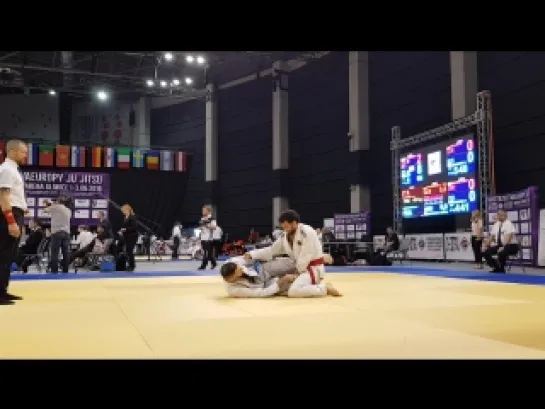 Abdulbari Guseinov (brown belt)- Alexander Keller (brown belt), 1/8 final