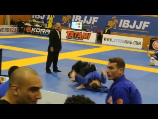 European open IBJJF 3 схватка