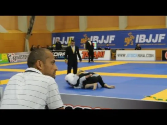 European open IBJJF 2 схватка