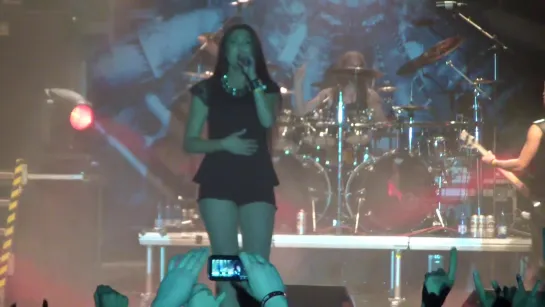 Amaranthe - Burn With Me live Snina( 2014)