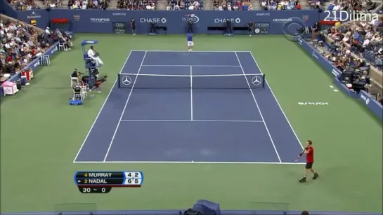 Rafael Nadal vs Andy Murray - US Open 2011 SF - Highlights HD