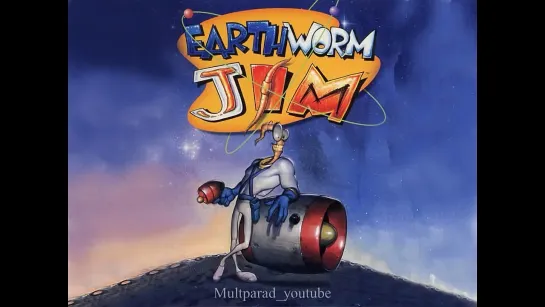 Червяк Джим / Earthworm Jim  1 сезон (6,7,8,9 серии) - серии отзеркалены