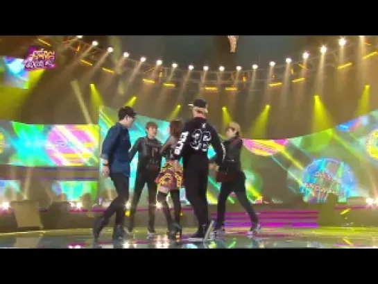 [PERF] 140308 T-ARA - What Do I Do + Roly Poly @ MBC Music Core 400th Special