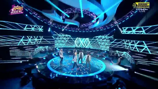 140308 EXO MBC Music Core - EXO Sorry Sorry + Growl