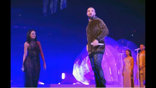 Rihanna ft. Drake - Work /Jumpman.  Anti World Tour