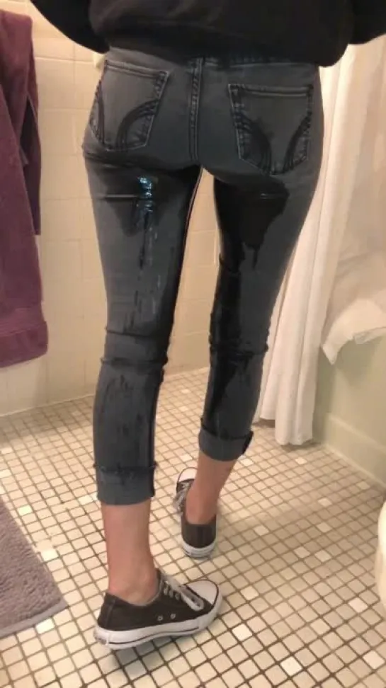 upstairs pale black jeans