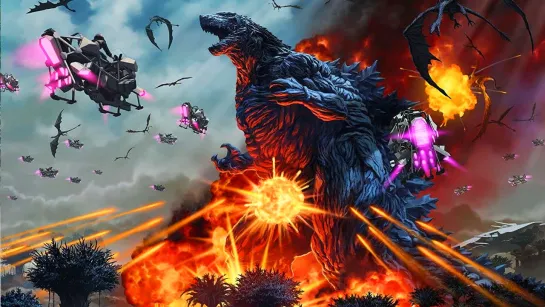 Годзилла Пожирающий планету Godzilla hoshi wo ku mono (2018)