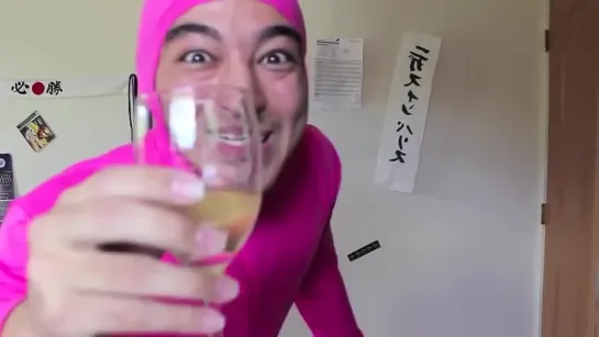 Pink Guy screaming