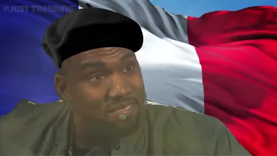 Kanye - Because N****s Was In Paris (French Meme)