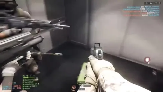 Battlefield 4 - Grenade in the Elevator - Sound of Silence