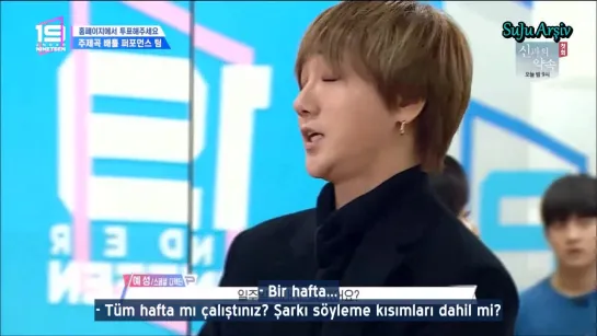 181124 Under19 - Vokal Eğitmeni Yesung Kesiti (Türkçe Altyazılı)