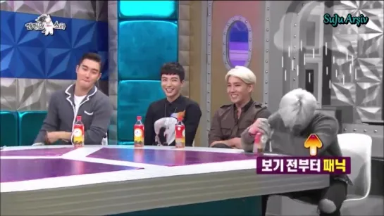 141008 Radio Star - Super Junior & Leeteuk & Kangin & Eunhyuk & Siwon (Türkçe Altyazılı)