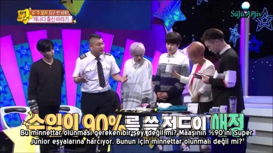 140918 Super Junior - Star Gazing 1. Kısım (Türkçe Altyazılı)