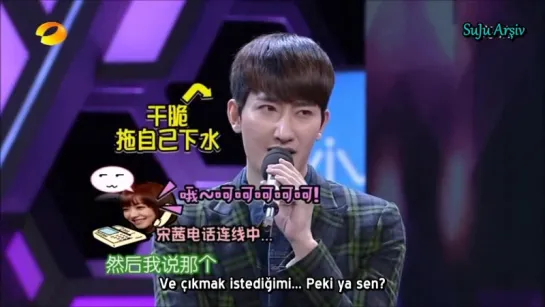 131214 Zhou Mi  Calvin Chen - Happy Camp (Türkçe Altyazılı)