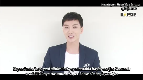 140829 Super Junior Leeteuk'tan Özel Bir Mesaj (Türkçe Altyazılı)