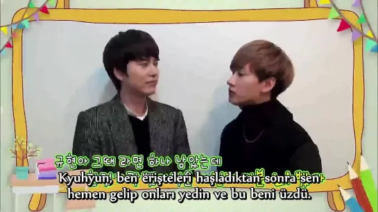 140206 Eunhyuk & Kyuhyun - Şiddete Son Verin Mesajı (Türkçe Altyazılı)