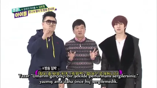 140101 Weekly Idol - Heechul 1. Kısım (Türkçe Altyazılı)