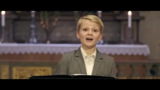 Aksel Rykkvin (12yo) - Mozart: Alleluia, from Exsultate, Jubilate (Oslo Cathedral)