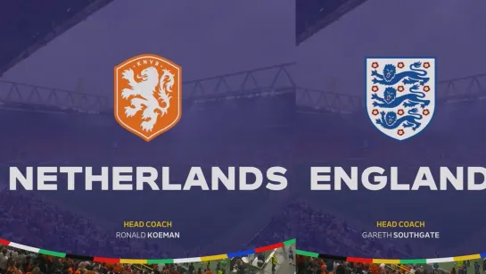 EURO 2024 Semi - Finals 10 July Nederlands - England