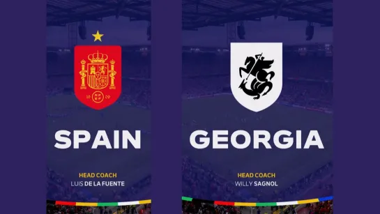 EURO 2024.Round of 16  30 June Spain - Georgia