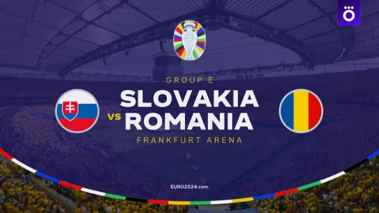 EURO 2024.Group E Matchday 3 26 June Slovakia - Romania