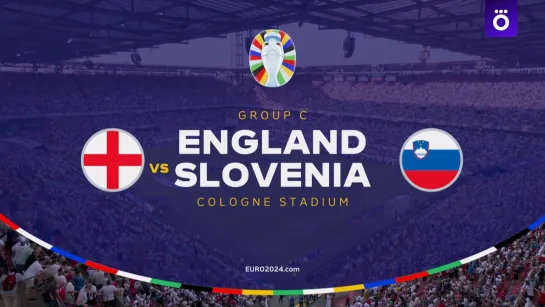 EURO.2024.Group C Matchday 3. 25 June England - Slovenia