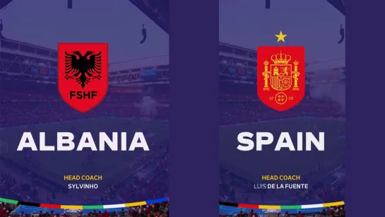 EURO.2024.Group B Matchday 3. 24 June Albania - Spain