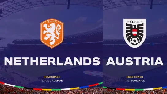 EURO 2024.Group D Matchday 3 25 June Netherlands - Austria