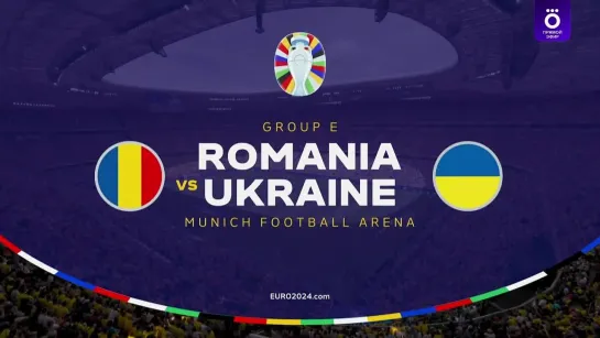 EURO-2024.Group E. Matchday 1.17 June Romania - Ukraine